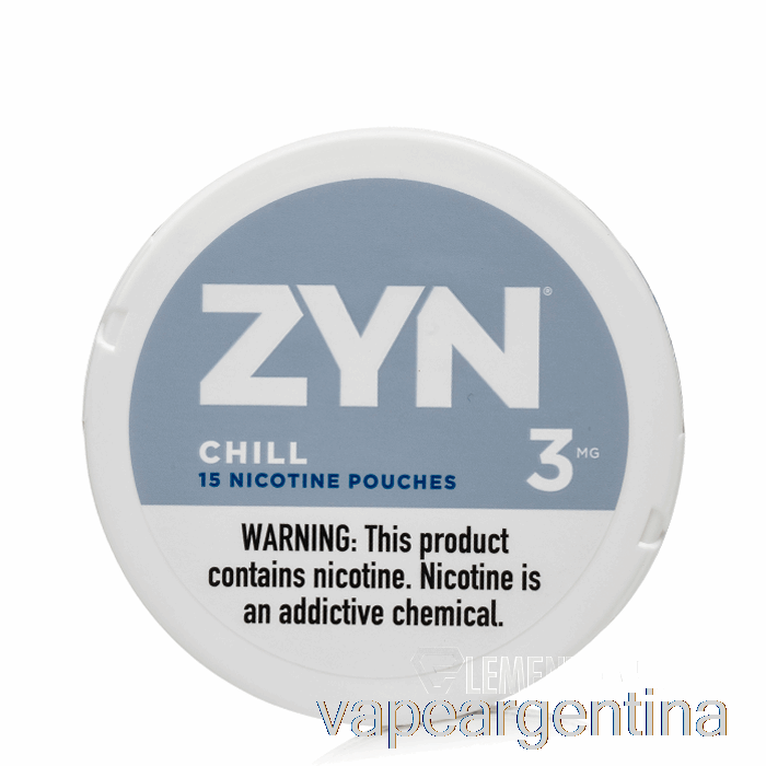 Bolsas De Nicotina Zyn - Chill 3mg Vape Argentina
